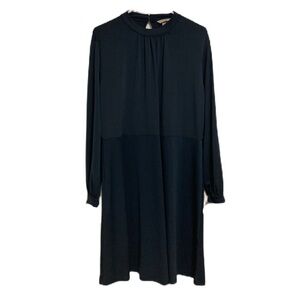 H&M Elegant Teal/Navy Stretch Pullover Dress Sz. XL